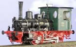 Class DVI Berg Tank Loco #83, Green/Black Livery With White Pin Stripping